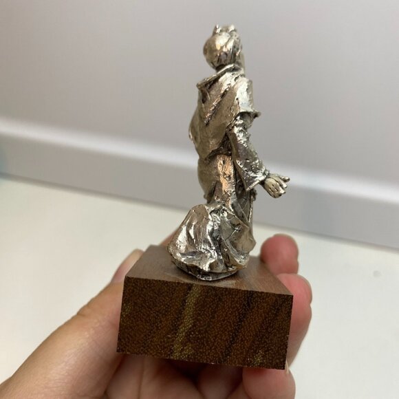 VTG St Anthony Figurine Statue Lost Items Found Large 3” Catholic Gift - Picture 4 of 8